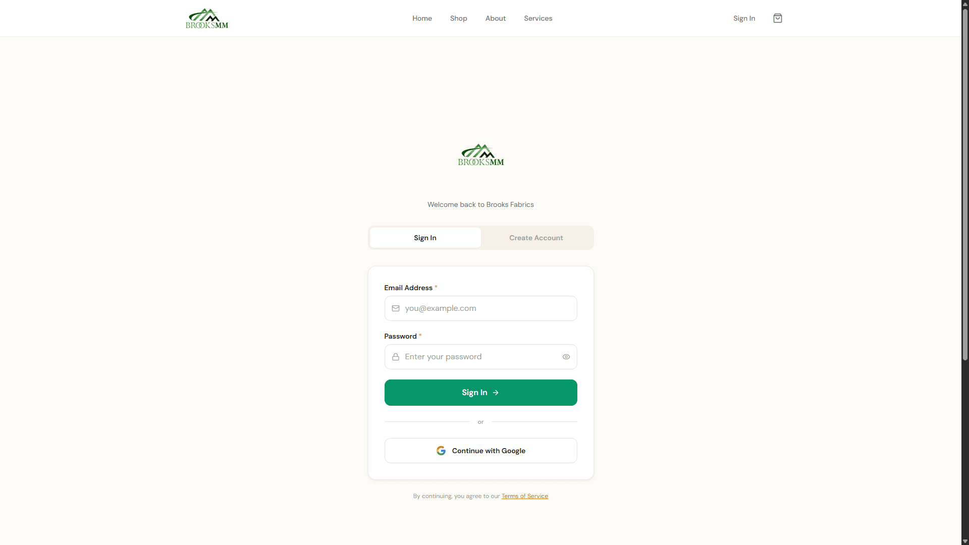Brooks Fabrics — Ankara Fabric E-Commerce Platform