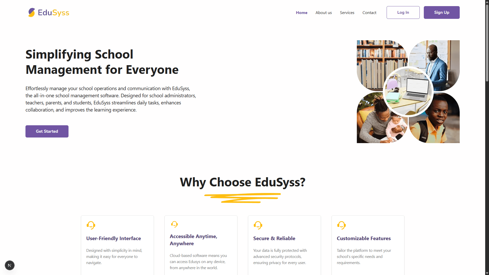 EduSyss — Multi-Tenant School Management Platform