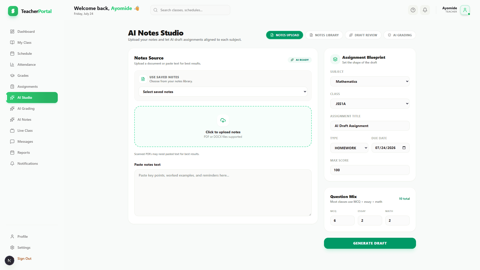 EduSyss — Multi-Tenant School Management Platform